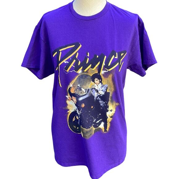 The Prince Estate Purple Rain Prince and the Revolution Purple Tee Size M - Picture 1 of 12